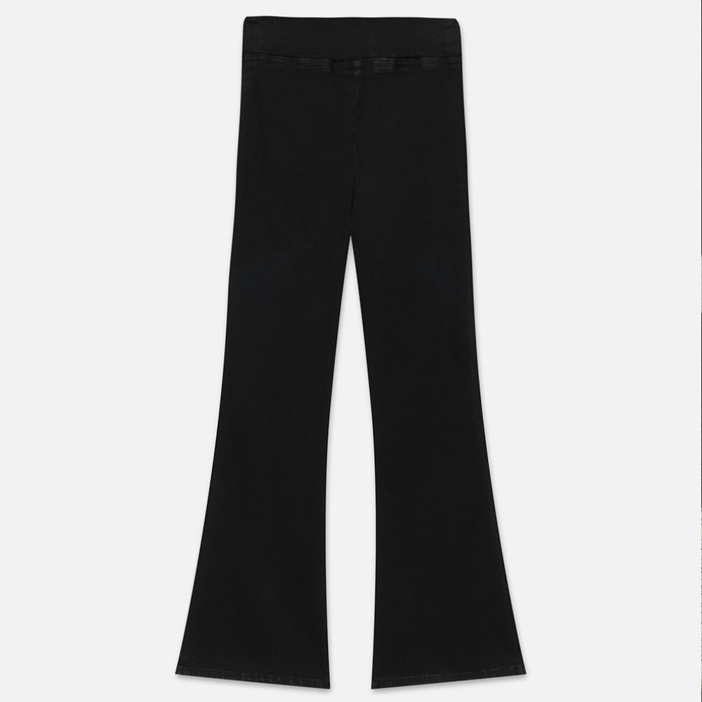 Frame Jetset Bootcut Crop in Black